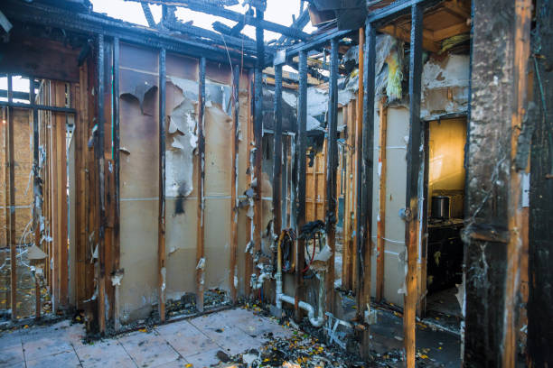 Professional Fire Damage Assessment technician working in Fulton, MS